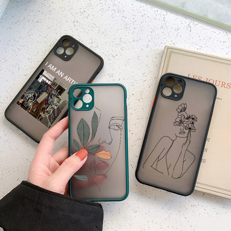Art Retro Abstract Geometry Phone Case