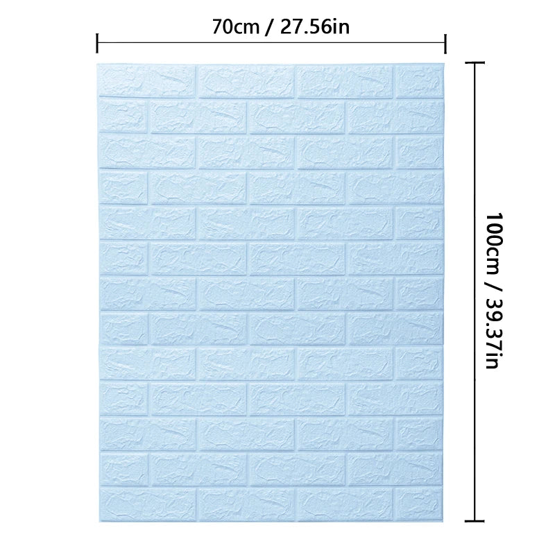Brick Pattern Wall Sticker
