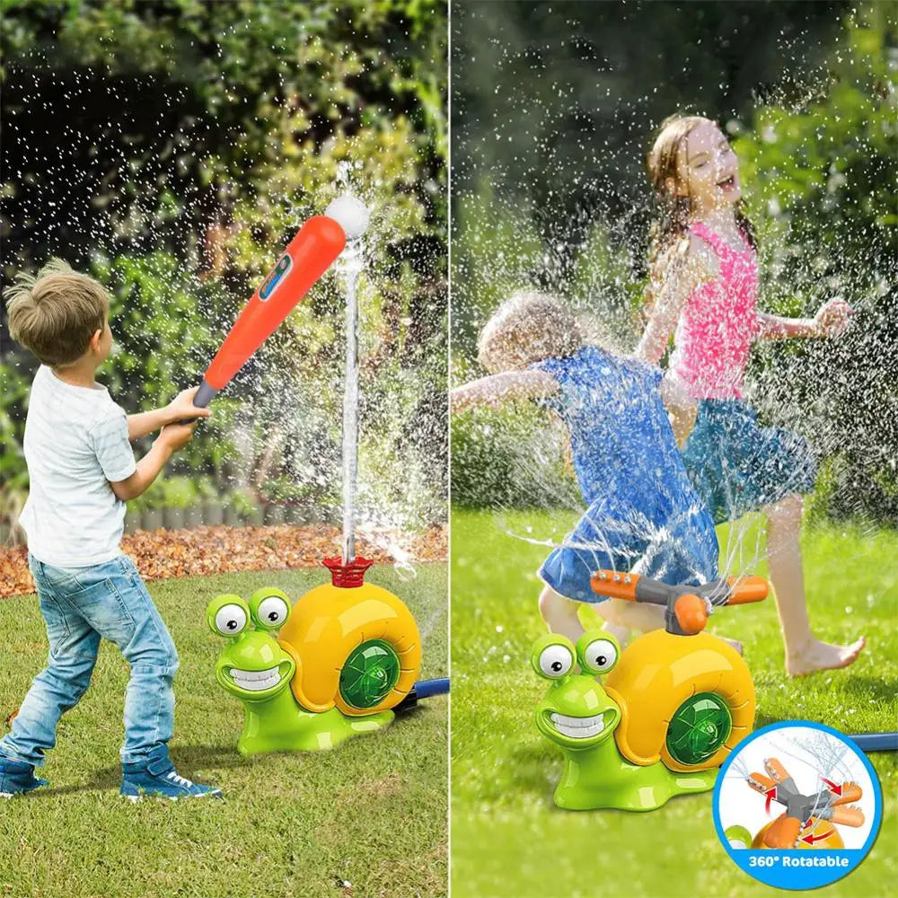 蜗牛洒水器 – 夏日趣味玩具