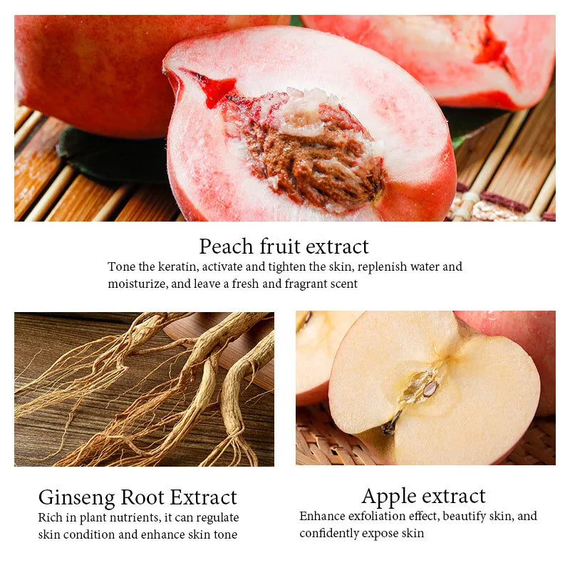 Honey Peach Scrub